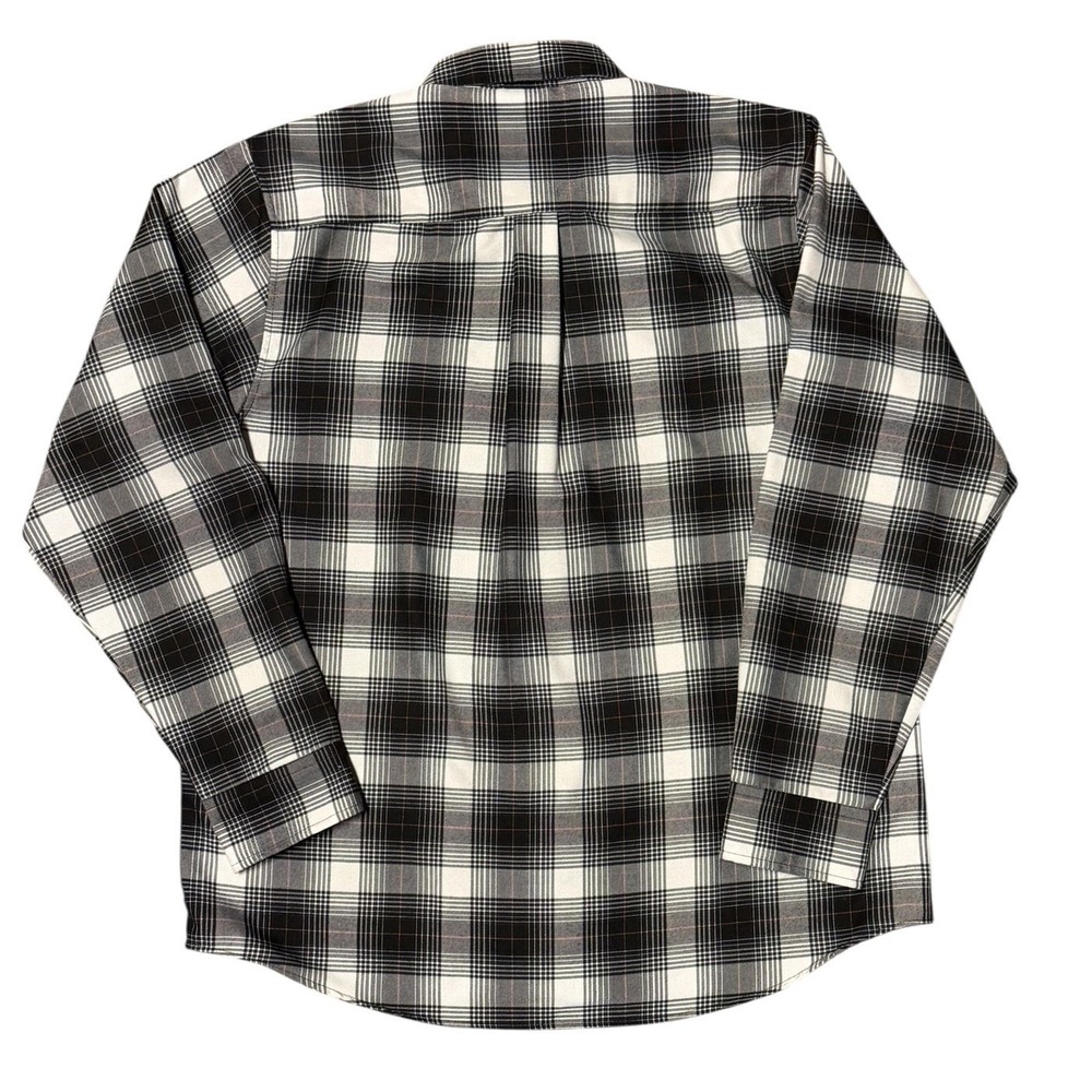 Dixxon Flannel Co The Arthur Flannel Shirt Mens XL Black Plaid Snap Buttons - Picture 9 of 10